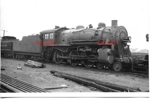 25B163 RP 1930/50s BOSTON & ALBANY RAILROAD 4-6-0 LOCO #707 W SPRINGFIELD MA - Picture 1 of 2