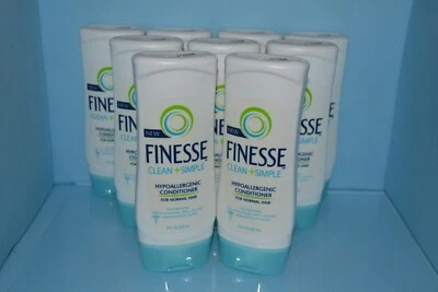 (9) Finesse Clean & Simple Conditioners, 10 fl oz Each, Hypoallergenic - Image 1 of 2