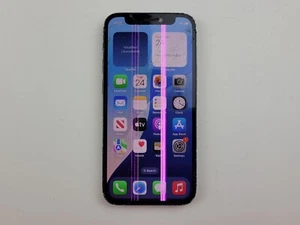 Apple iPhone 12 mini (A2176) 64GB - Black (Unlocked) - *DAMAGED* - J9559 - Picture 1 of 12