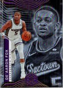 2021 Panini Illusions #89 De'Aaron Fox Orange - Picture 1 of 2