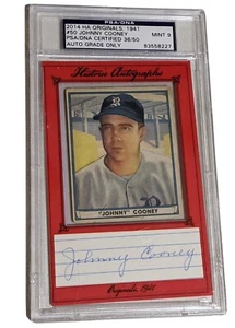 JOHNNY CLOONEY 1941 HISTORIC AUTO - CUT AUTO!! - Picture 1 of 5