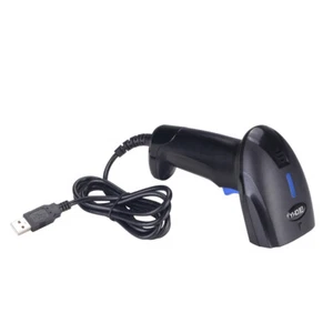 Handheld USB Wired 1D 2D QR Barcode Scanner Laser Continuous Bar Code Reader - Bild 1 von 12