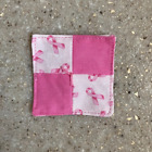 Pocket Prayer Quilt Breast Cancer Awareness Pink Ribbons