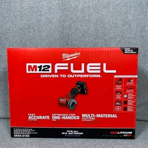 Milwaukee M12 FUEL 3 Zoll Lithium-Ionen bürstenloses Kappsäge-Kit 2522-21XC - Bild 1 von 3