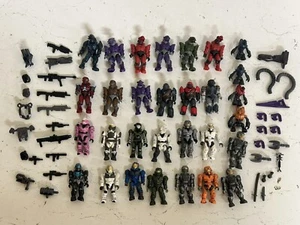 Mega Bloks Halo 30 USMC y Covenant Mini figuras y armas accesorios correo gratuito al Reino Unido - Imagen 1 de 4
