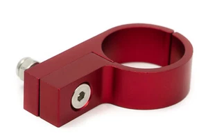 24-25mm Schlauchhalter Rot eloxiert - Picture 1 of 2