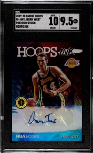 2019-20 Panini Reifen Premium Lager Auto Reifen Tinte Jerry West SGC 9,5/10 Lakers - Bild 1 von 2