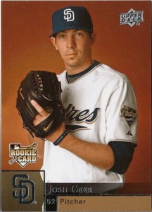 JOSH GEER 2009 Upper Deck Baseball # 426 ROOKIE