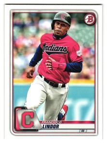 2020 Bowman #4 Francisco Lindor