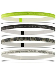 Women's Sport Head Bands-Package of 4 Shields of Strength - Picture 1 of 4