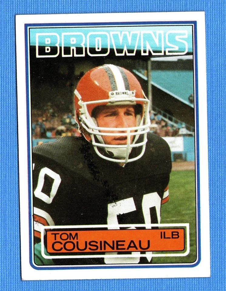 1983 Topps #246 Tom Cousineau EX+ Cleveland Browns - Image 1 of 1