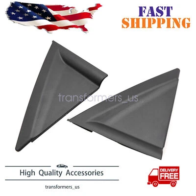 2pc Fits For Kia Spectra 2004-2009 Door Outside Delta Molding Left & Right - Image 1 of 4