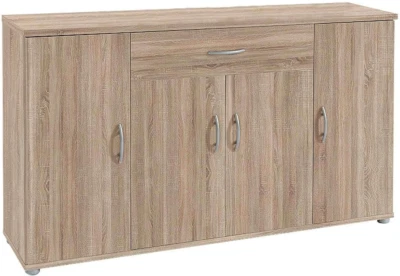 - Lilo - Comò e mobili con ante, in stile moderno in legno laminato, disponibile - Immagine 1 di 4