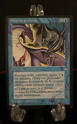 MTG Binding Grasp Ice Age Signed Artist Proof Ruth Thompson LP AP Spanish - Image 1 of 2