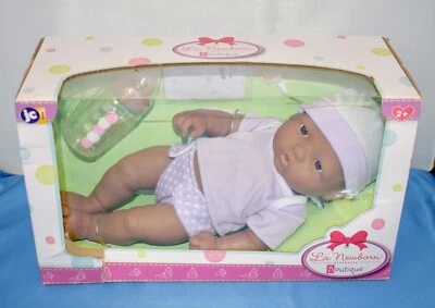 JC Toys La Newborn Nursery 7 Pc 12" Life-Like Baby Doll Gift Set NOS ~ M2 - Image 1 of 4