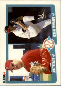 1990 Matt Kinzer / Wayne Edwards Fleer Baseball Card #652 - Picture 1 of 2