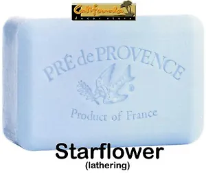 Pre de Provence STARFLOWER 150 Gram French Soap Bath Shower Bar Shea Butter - Picture 1 of 1