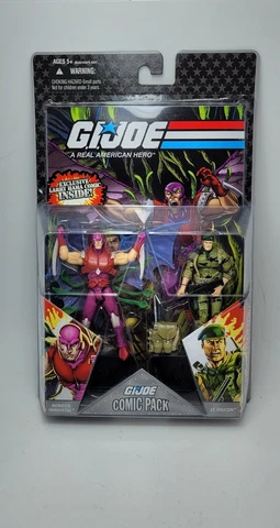 G.I Joe NEMESIS IMMORTAL & LT. FALCON 25th Anniversary Comic Pack NIB Sealed Cover