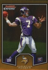 2011 Bowman Chrome Rookie Preview Inserts #BCR15 Christian Ponder
