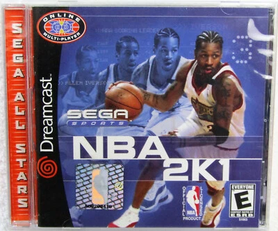 NBA 2K1 for Sega Dreamcast - Sega All Stars - SAS - Brand New! Factory Sealed! - Image 1 of 2
