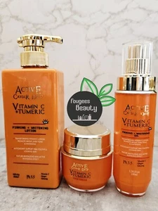 Active Caviar Drip Vitamin C + Turmeric Firming + Whitening 3in1 Set