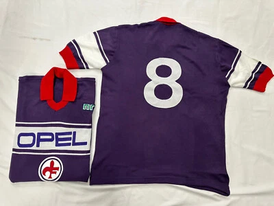 Maglia Fiorentina SOCRATES N 8 Opel Lanetta Calcio Vintage  1983/84 Anni 80 - Immagine 1 di 4
