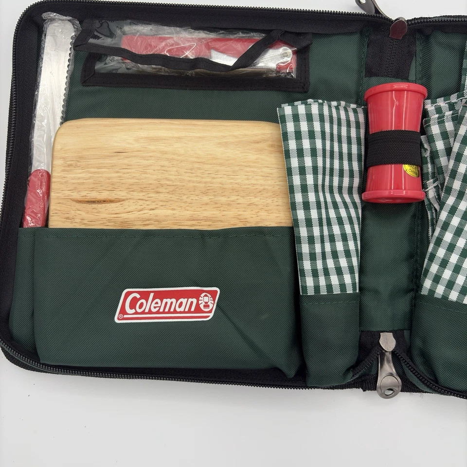 Coleman Juego de 16 Piezas Bolso de Picnic para 2 Cubiertos Lugares para Camping Senderismo Foto 1 de 4