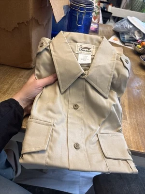 Duxbak S.C. Wildlife And Marine Resources Dept Button Up Large Men Shirt  - Image 1 of 4