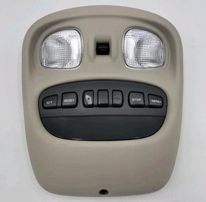 1999-2004 Jeep Grand Cherokee WJ Overhead Console Dome Light Sunroof Switch OEM - Foto 1 di 5