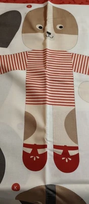 Moda Dog Daze by Stacy Iest Hsu 20846 11  36" Cut, Sew, Stuff Panel Makes 2 Dogs - Image 1 of 4
