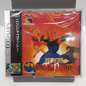 Adk Ninja Commando NeoGeo CD Juego Usado 1.4" (3.5 cm) Altura - Imagen 1 de 3