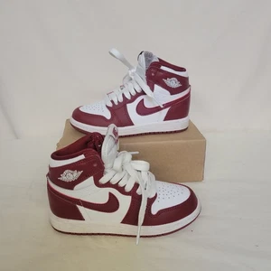 Nike Air Jordan 1 Mid Shoes Youth Size 11C GS Retro OG FD1412-160 - Picture 1 of 7