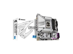GIGABYTE Z790M AORUS ELITE AX ICE M-ATX Motherboard LGA 1700 - Picture 1 of 4