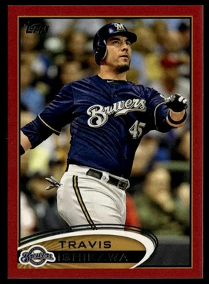 2012 Topps Update #US205 Travis Ishikawa Target Red Border - Image 1 of 2