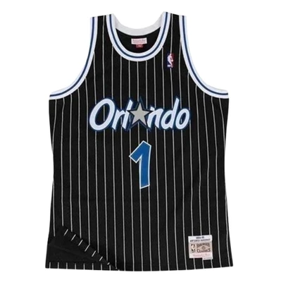 Camiseta Mitchell & Ness Para Hombres NBA Swingman Alterna Magic Anfernee Hardaway *NUEVA* Foto 1 de 4