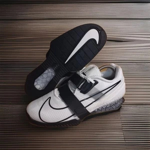Nike Romaleos 4 White Black CD3463-101 sz 9 Men's Weightlifting Olympic New - Picture 1 of 12