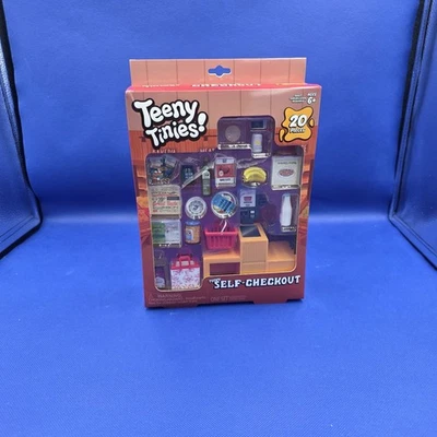 Teeny Tinies Teeny Self-Checkout 20 Piece Mini Food Playset Miniatures NEW! - Image 1 of 4