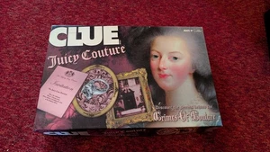 RARE HTF JUICY COUTURE: CRIMES OF COUTURE CLUE BOARD GAME COMPLETE! - Picture 1 of 4