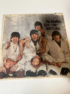 THE BEATLES LP- BUTCHER COVER- YESTERDAY AND TODAY- CAPITOL T 2553-MONO- VG ONLY - Image 1 of 4