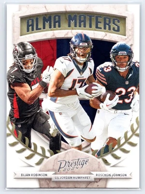2024 Panini Prestige Football Alma Maters Robinson Humphrey Johnson #2 - Image 1 of 2