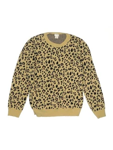Crewcuts Outlet Girls Gold Pullover Sweater 14 - Picture 1 of 2