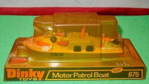 De colección Dinky Diecast Misil Disparo Motor Patrulla Barco en Paquete Original (675) - Imagen 1 de 10