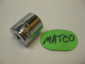 Matco Silver Eagle tools 1/4" drive 15mm metric Socket A15M6SE New! - Picture 1 of 9