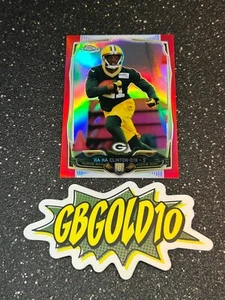 2014 Topps Chrome - #159 Ha Ha Clinton-Dix (RC) Red Refractor /25  - Picture 1 of 2