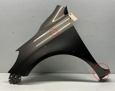 2012-2019 NISSAN VERSA FRONT LEFT DIRVER SIDE FENDER GRAY - KAC, OEM LOT007 - Imagem 1 de 4