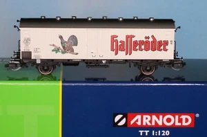 Arnold HN9744 - Spur TT / Maßstab 1:120 -, DR  Güterwagen Hasseröder , Epoche 4 - Picture 1 of 4