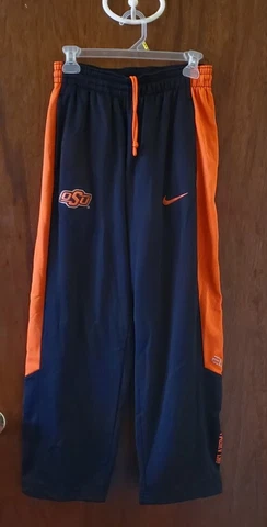 Nike Elite Therma Fit Pants Sz Medium OSU Oklahoma State Cowboys Cover