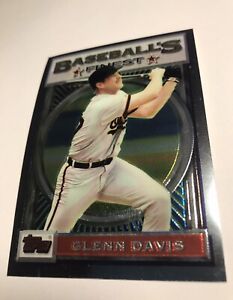1993 Topps Baseball’s Finest Baseball Card - No. 41 - Orioles - Glenn Davis