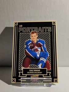 2022-23 UD SERIES 1 CALE MAKAR UD PORTRAITS P-15 AVALANCHE - Picture 1 of 1