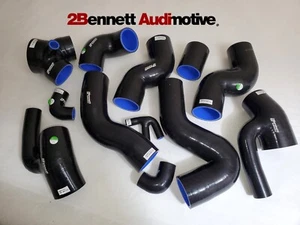 New Audi B5 S4 2.7T Reinforced Silicone Hose Kit 2Bennett Audimotive - Bild 1 von 3